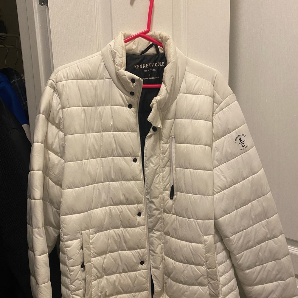 COPY - Kenneth Cole White Puffer Jacket